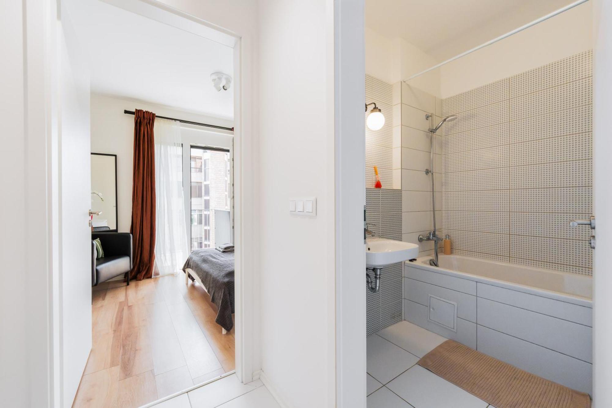 Brand New Modern Apartment-2 Rooms-Balcony-Garage Budapest Exterior photo